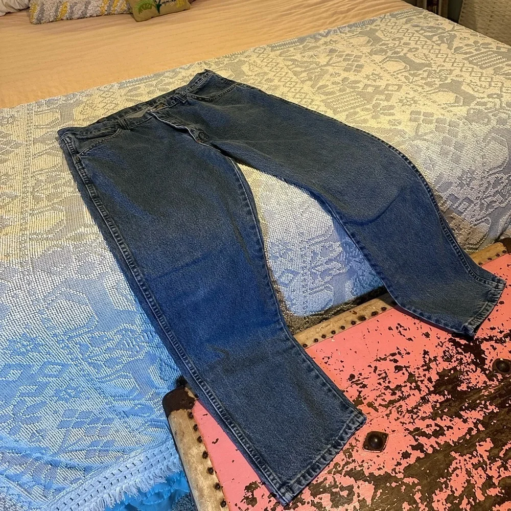 VINTAGE RUSTLER Men’s Blue Jeans Sz 36x30